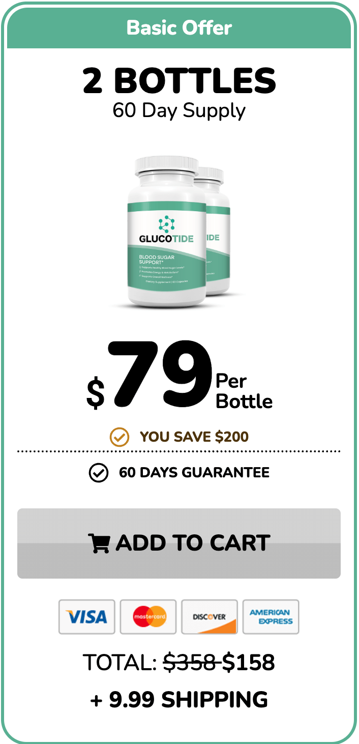 glucotide buy now 1 bottle